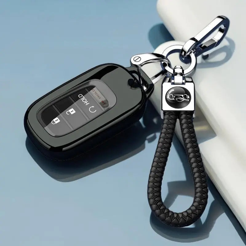 Key Fob Cover for (3/4/5 Buttons) Honda 2022 2023 2024 2025 Civic Accord HR-V Pilot CR-V, TPU, Black, silver, red, blue