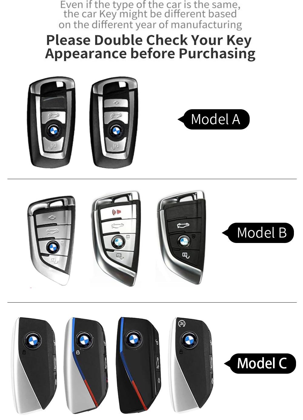 BMW Key Fob Case 2015-2026, TPU Zinc Alloy | Xejiaqu