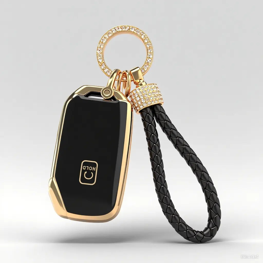 for Kia Key Fob Cover with Keychain,Car Key Case Shell Protection Fit for Kia K5 Forte Sportage Soul Seltos Telluride Sorento，New model of Kia car key chain