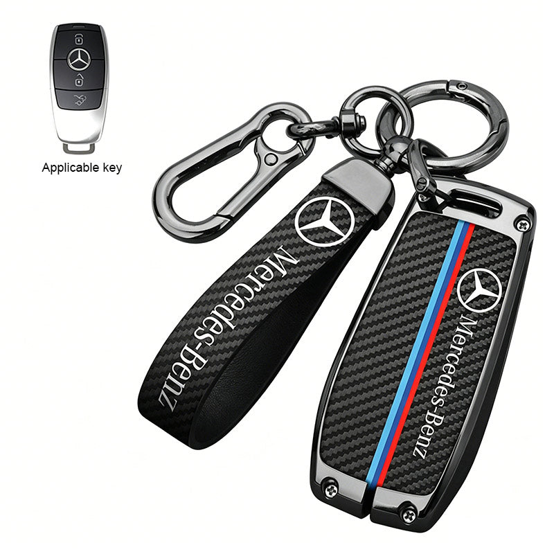 Xejiaqu 2011‑2026 Mercedes‑Benz Zinc Alloy Key Fob Case