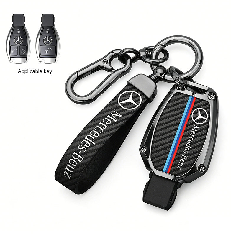 Xejiaqu 2011‑2026 Mercedes‑Benz Zinc Alloy Key Fob Case