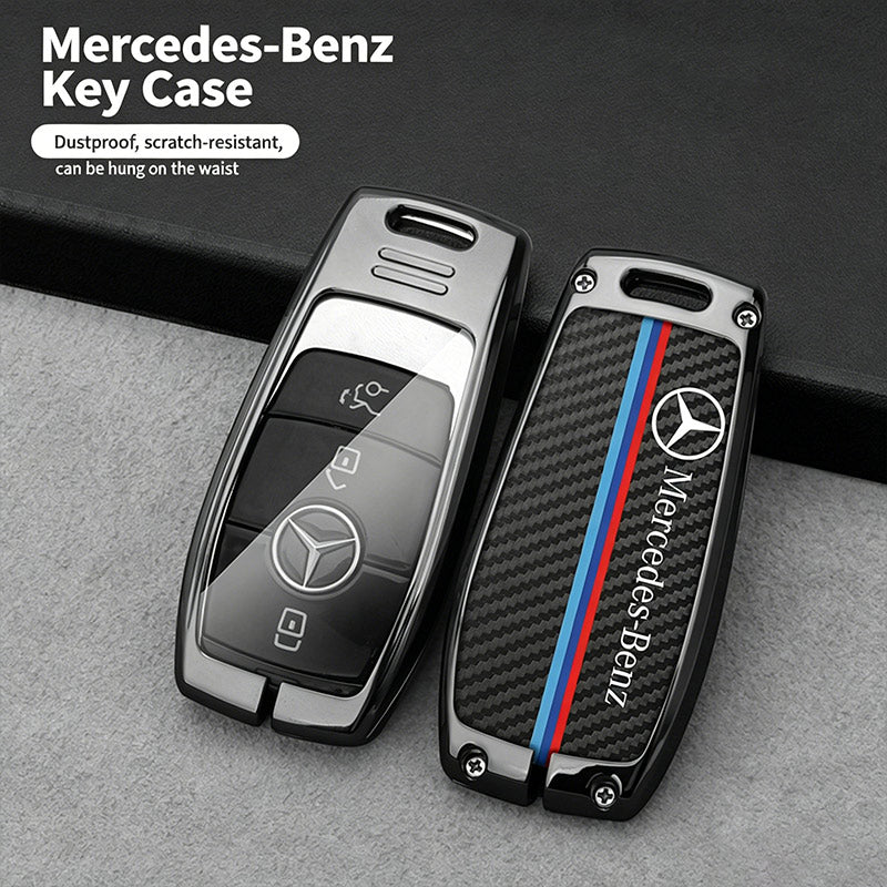 Xejiaqu 2011‑2026 Mercedes‑Benz Zinc Alloy Key Fob Case