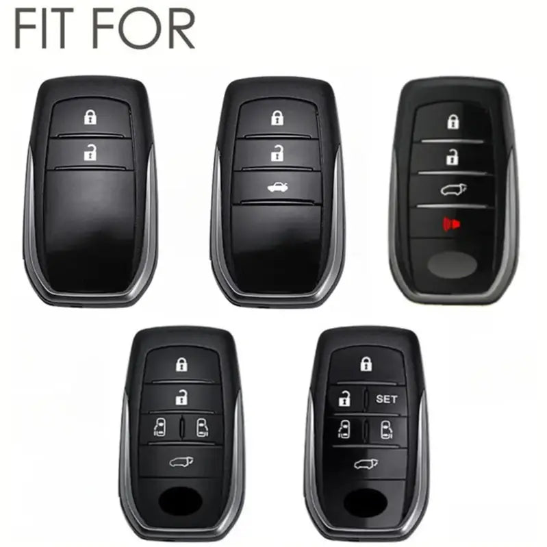 Key Fob Cover for Toyota Crown Corolla Cross Grand Highlander Land Cruise Prius Sequoia Tundra Venza