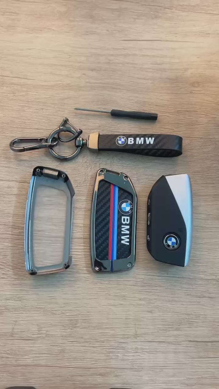 BMW Key Fob Case 2015-2026, TPU Zinc Alloy | Xejiaqu